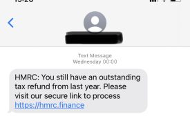 01 Smishing example_HMRC